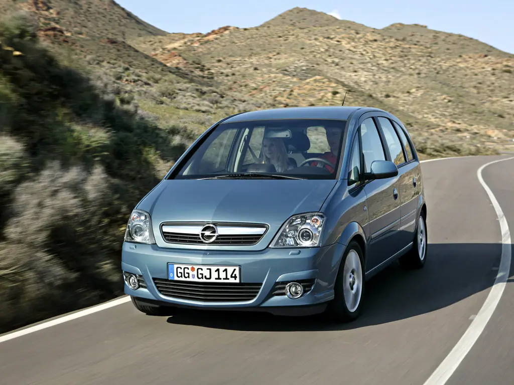 Opel Meriva 1 поколение, рестайлинг, минивэн (11.2005 - 11.2009)